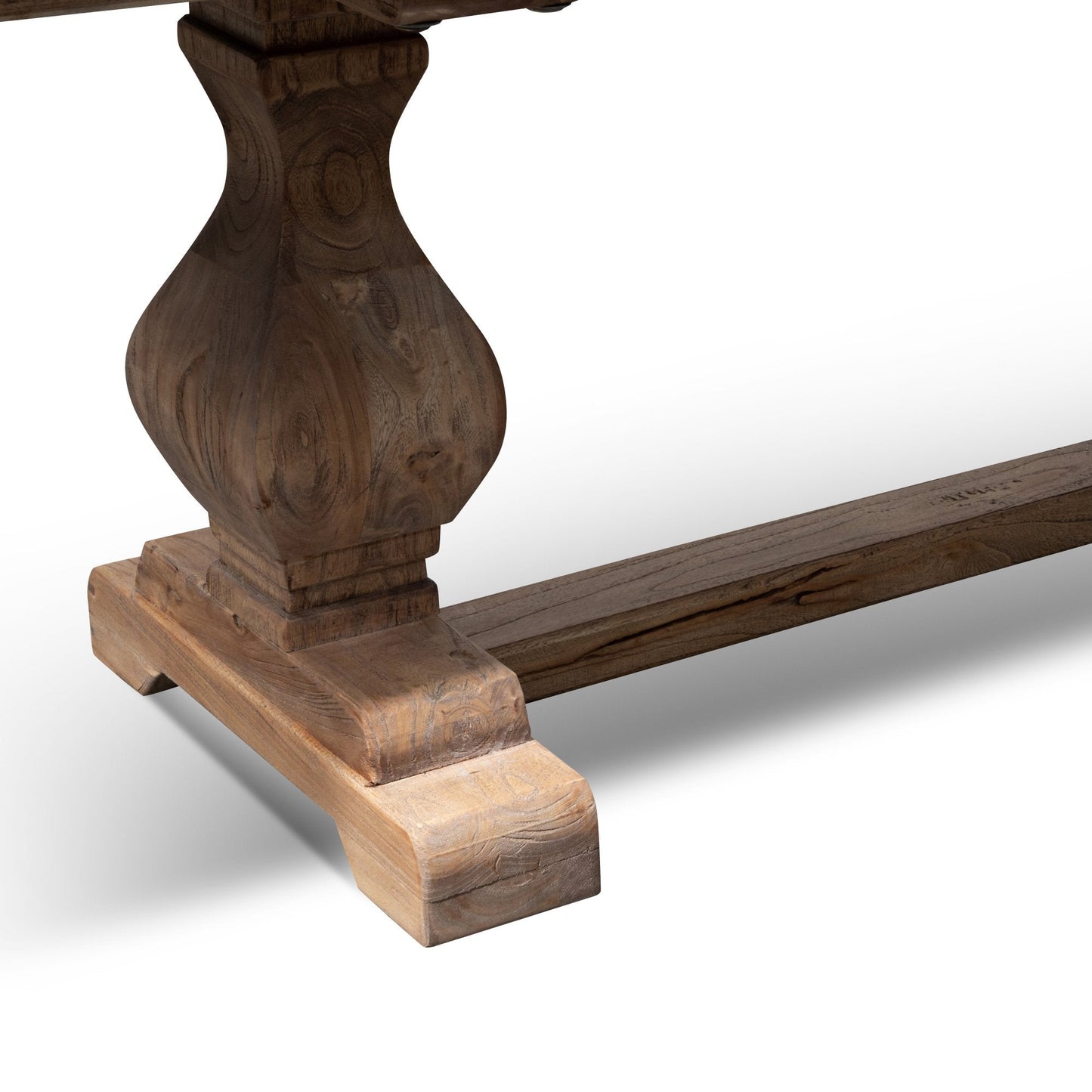 Titan Reclaimed 2.4m ELM Wood Bench - Natural