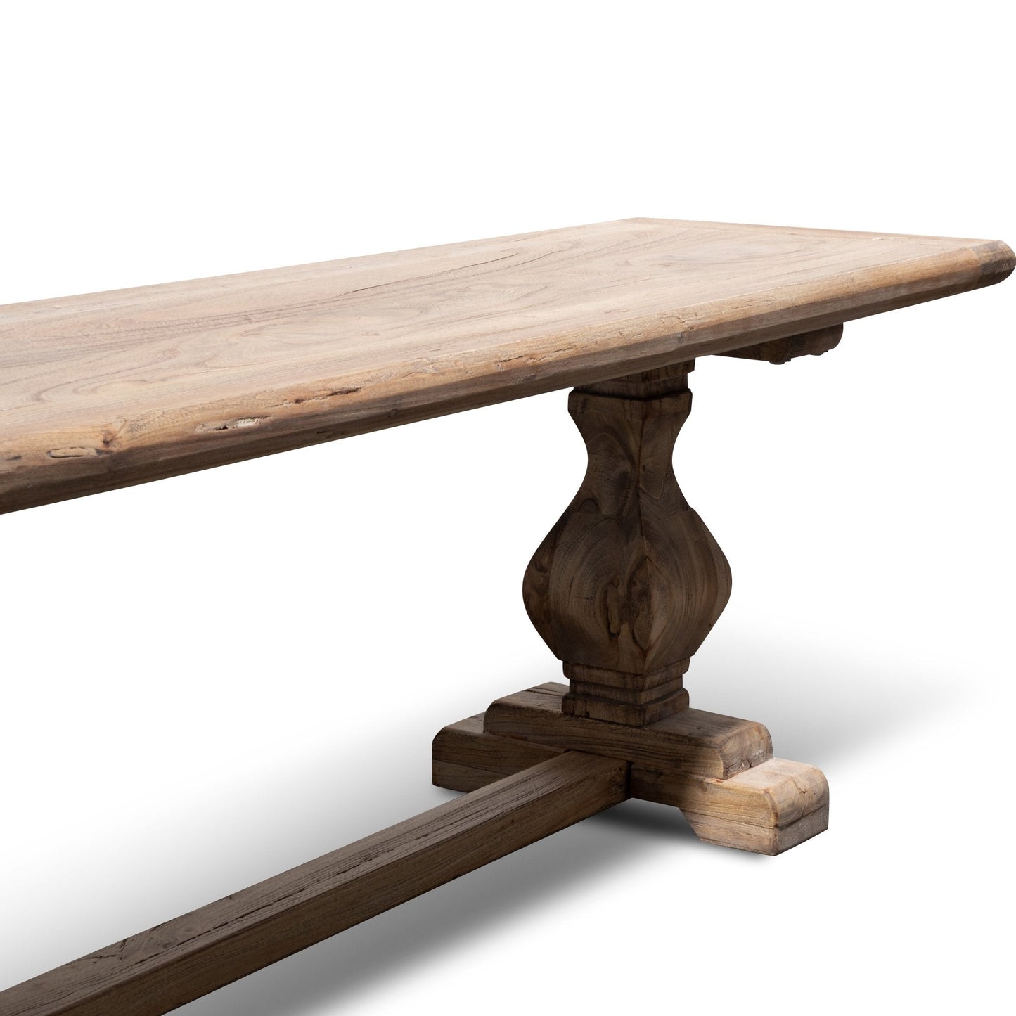 Titan Reclaimed 2.4m ELM Wood Bench - Natural