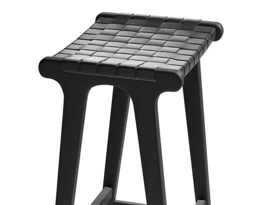 Brooklyn Backless Stool - Black Frame