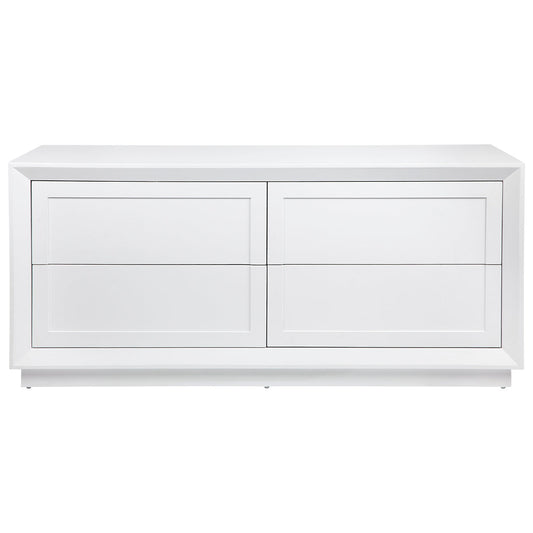 Balmain Oak Chest - White