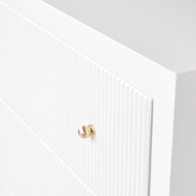 Ariana 6 Drawer Chest - White