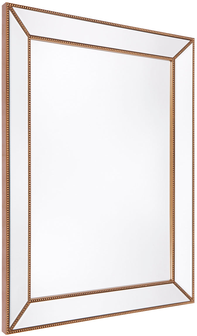 Zeta Wall Mirror - Large Antique Gold