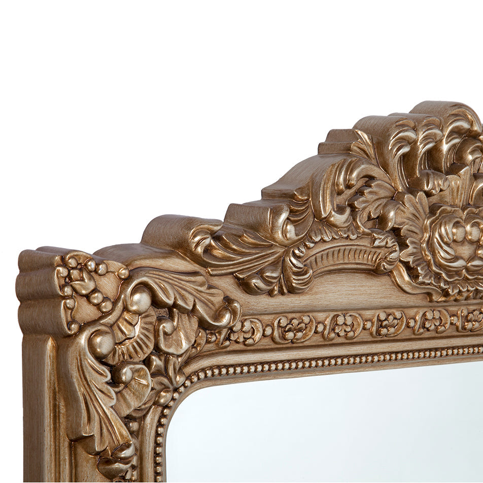 RETURNS STOCK - BRAND NEW - Elizabeth Wall Mirror - Antique Gold