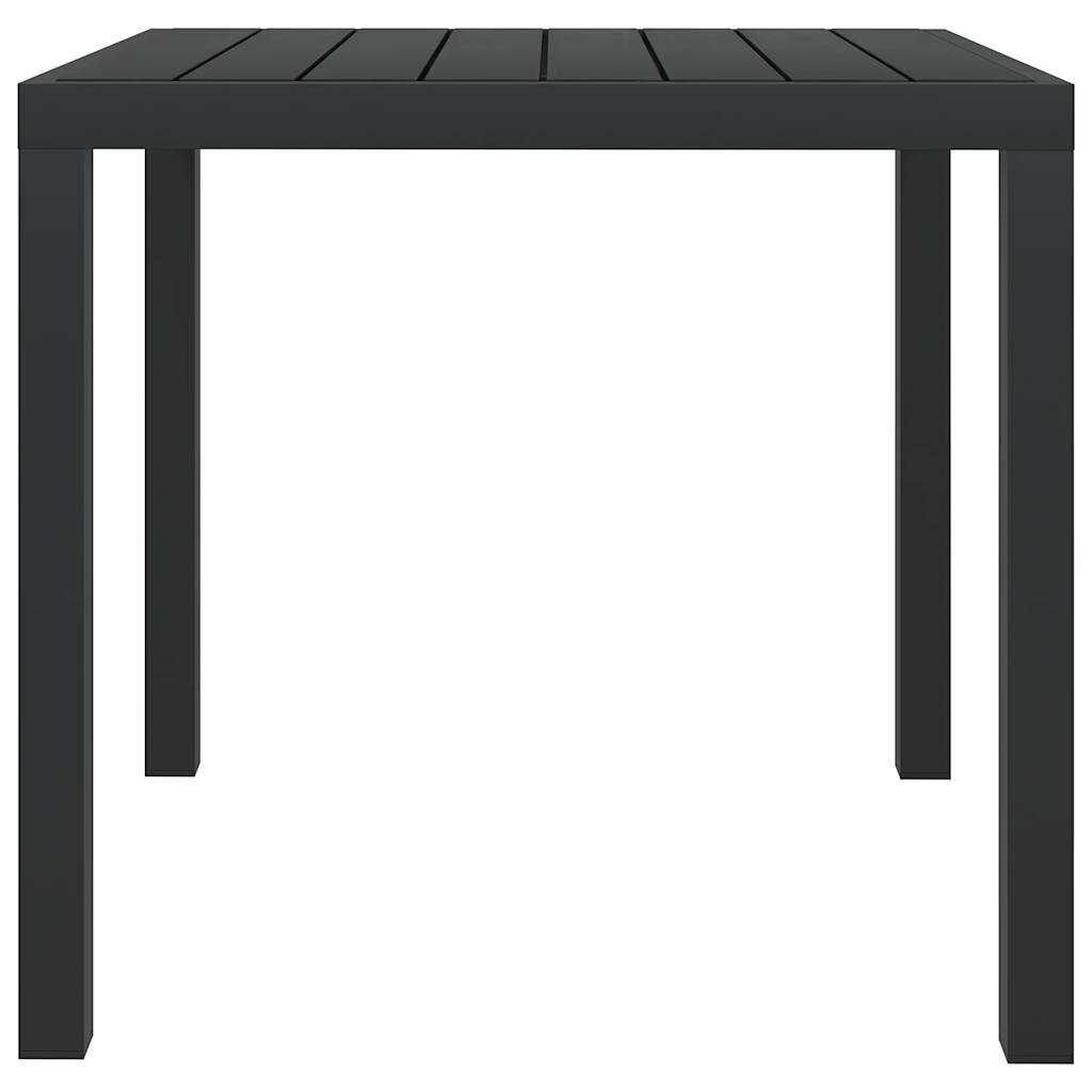 Garden Table Aluminium And Wpc