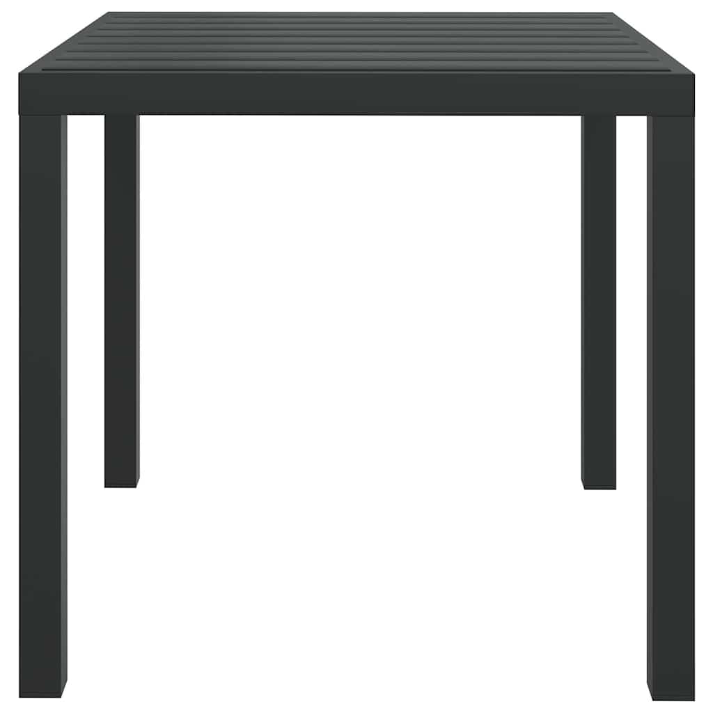 Garden Table Aluminium And Wpc
