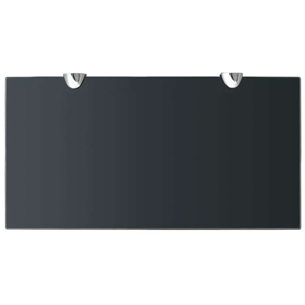 Floating Shelf Glass 8 Mm Black