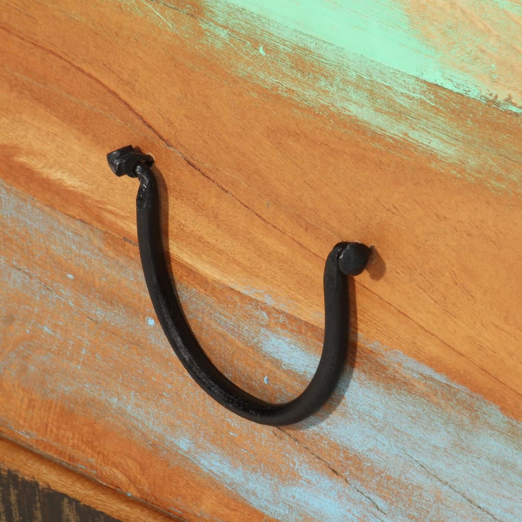 Coffee Table Reclaimed Wood 70X70X38 Cm