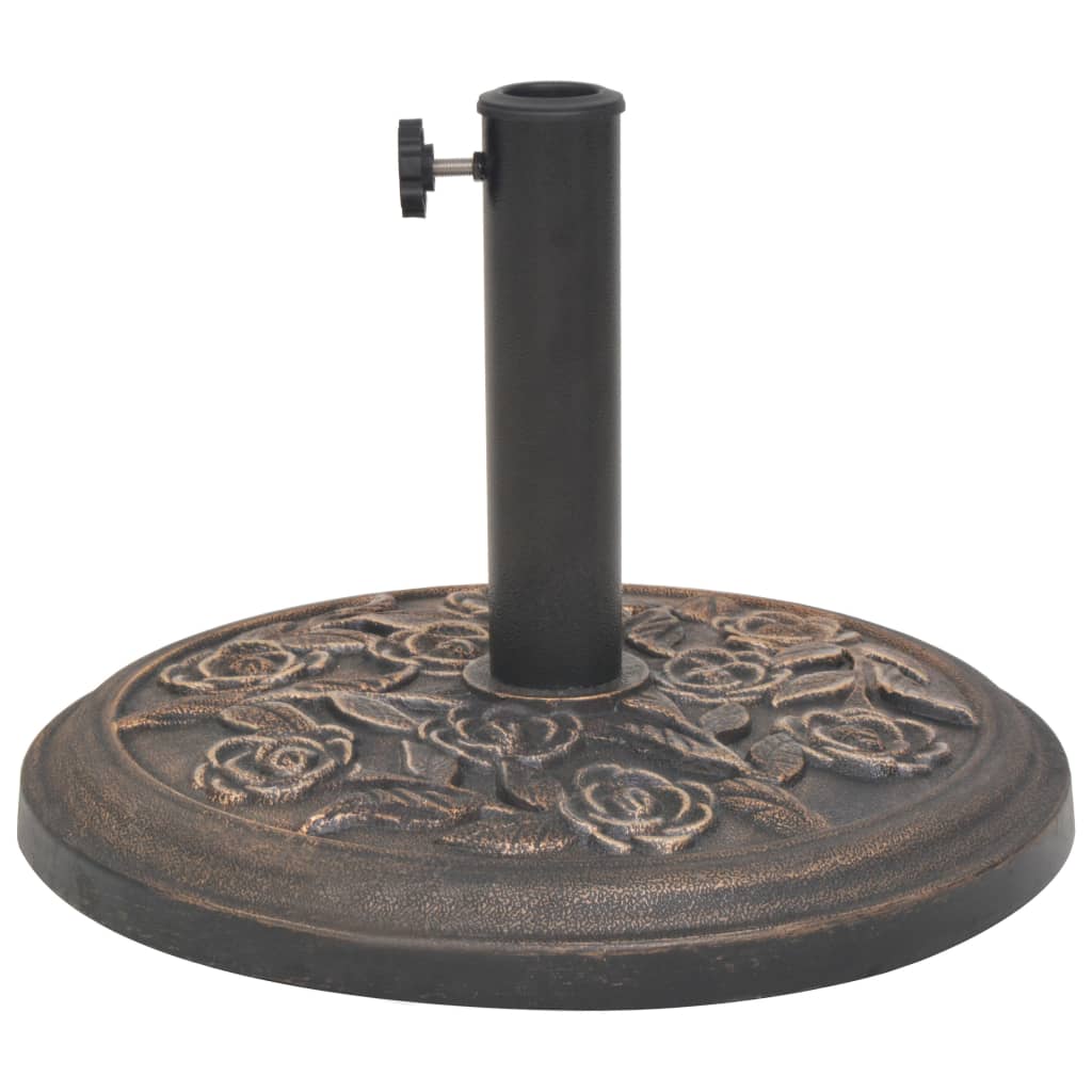 Parasol Base Resin Bronze 9 Kg