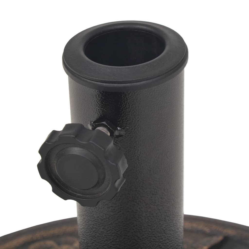Parasol Base Resin Bronze 9 Kg