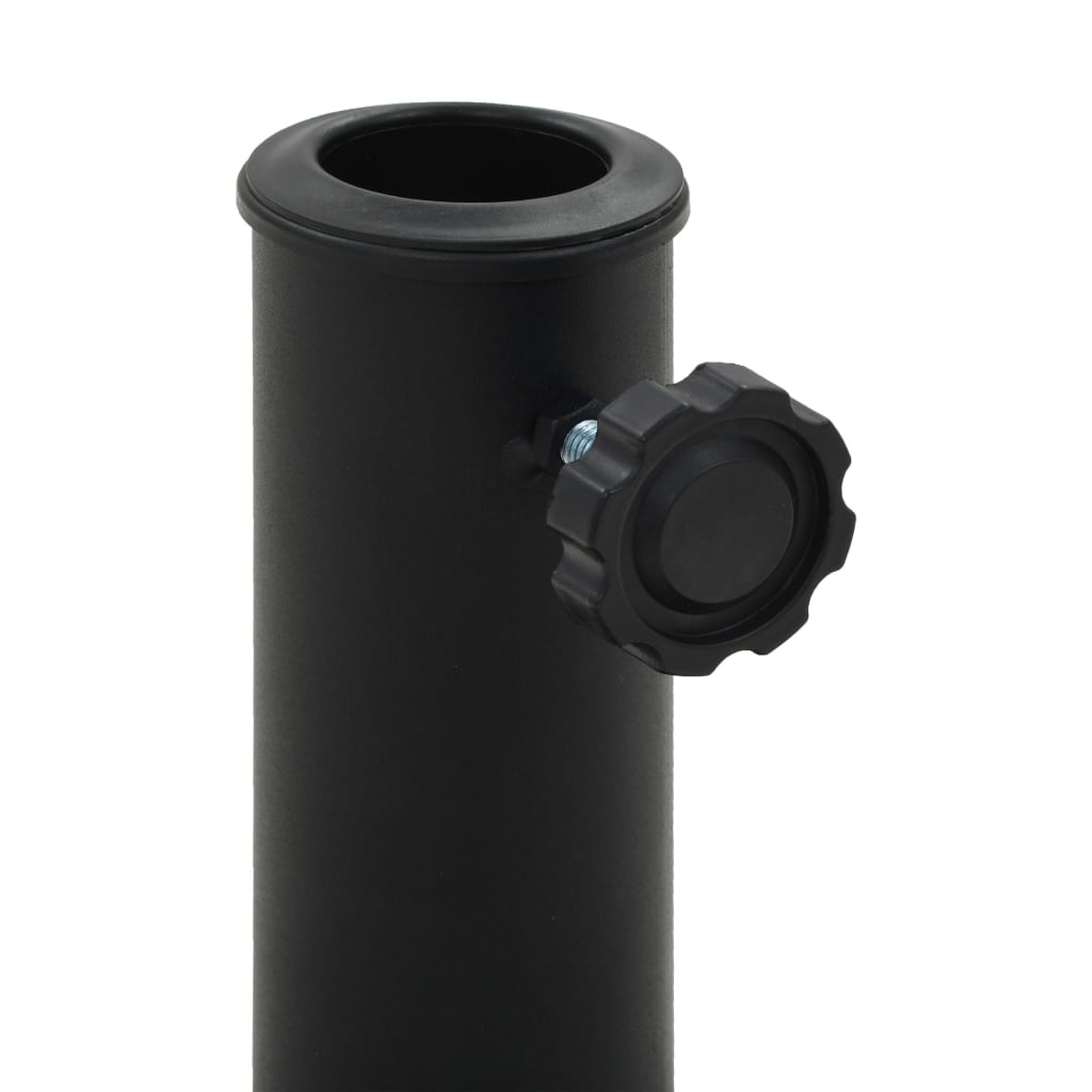 Parasol Base Polyresin Black