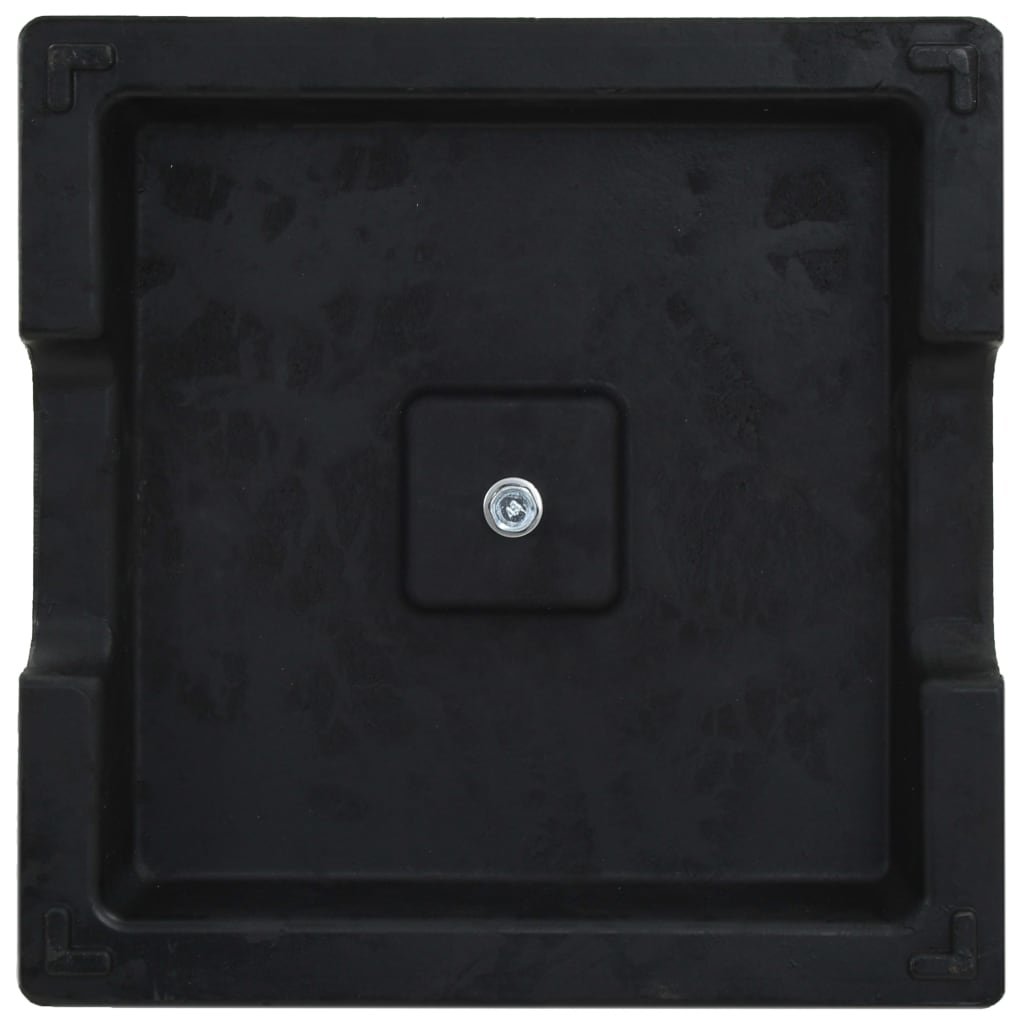 Parasol Base Polyresin Black