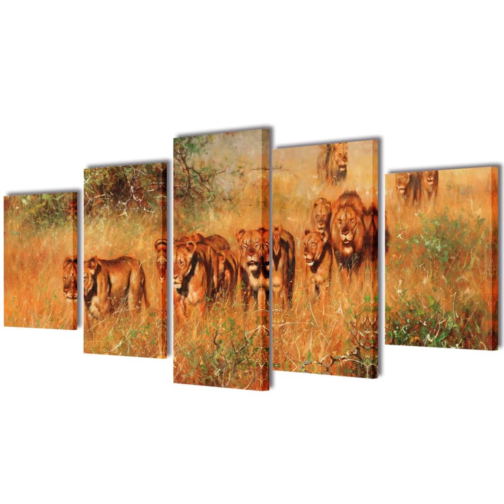 Canvas Wall Print Set