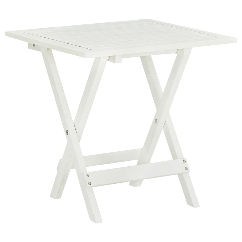 Bistro Table 46X46X47 Cm Solid Acacia Wood