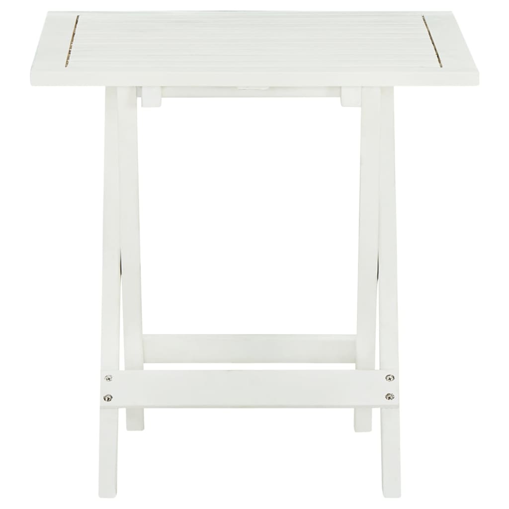 Bistro Table 46X46X47 Cm Solid Acacia Wood