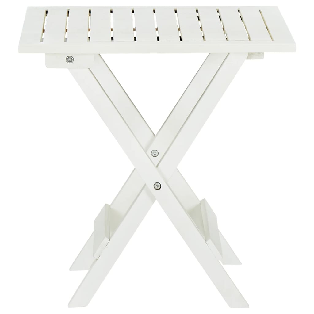 Bistro Table 46X46X47 Cm Solid Acacia Wood