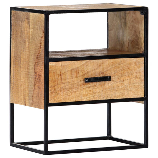 Nightstand 40X30X50 Cm Solid Mango Wood