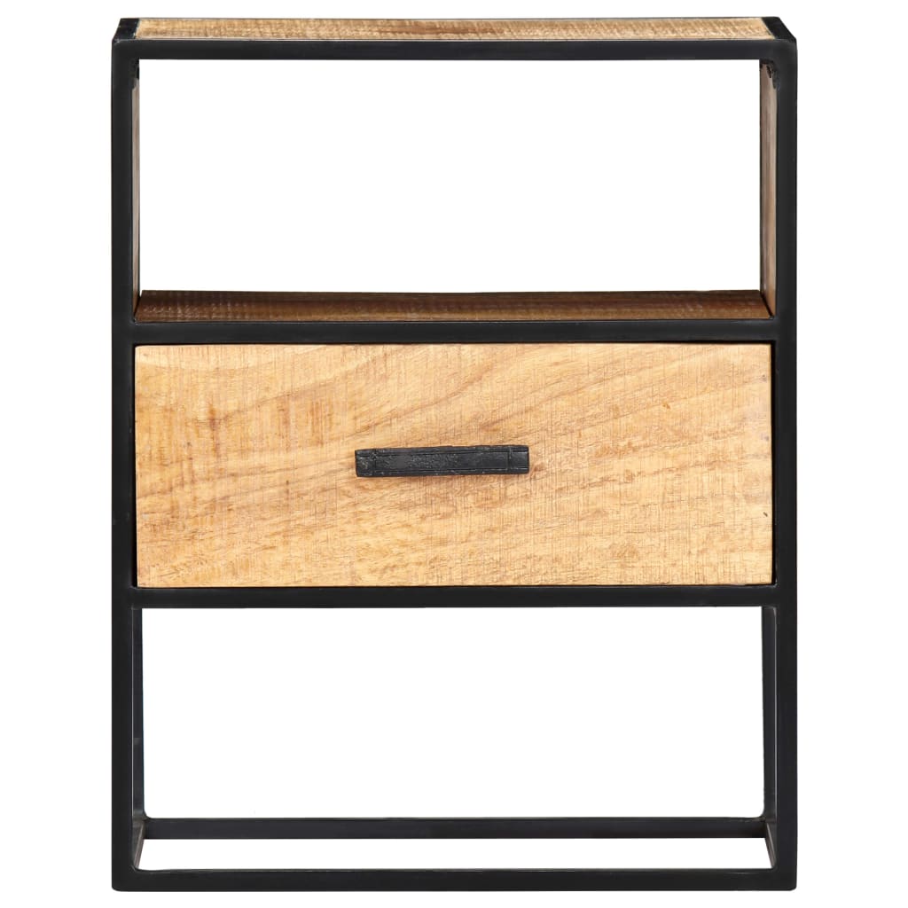 Nightstand 40X30X50 Cm Solid Mango Wood