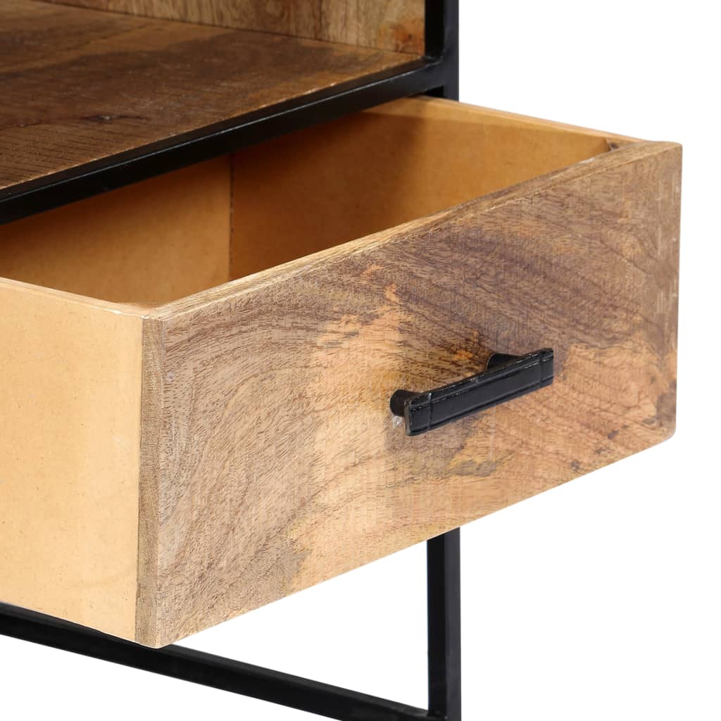 Nightstand 40X30X50 Cm Solid Mango Wood