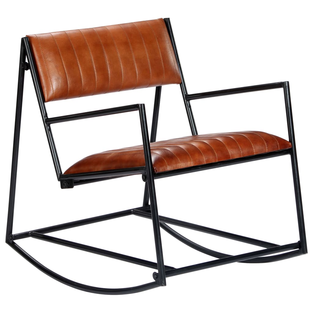 Rocking Chair Real Leather