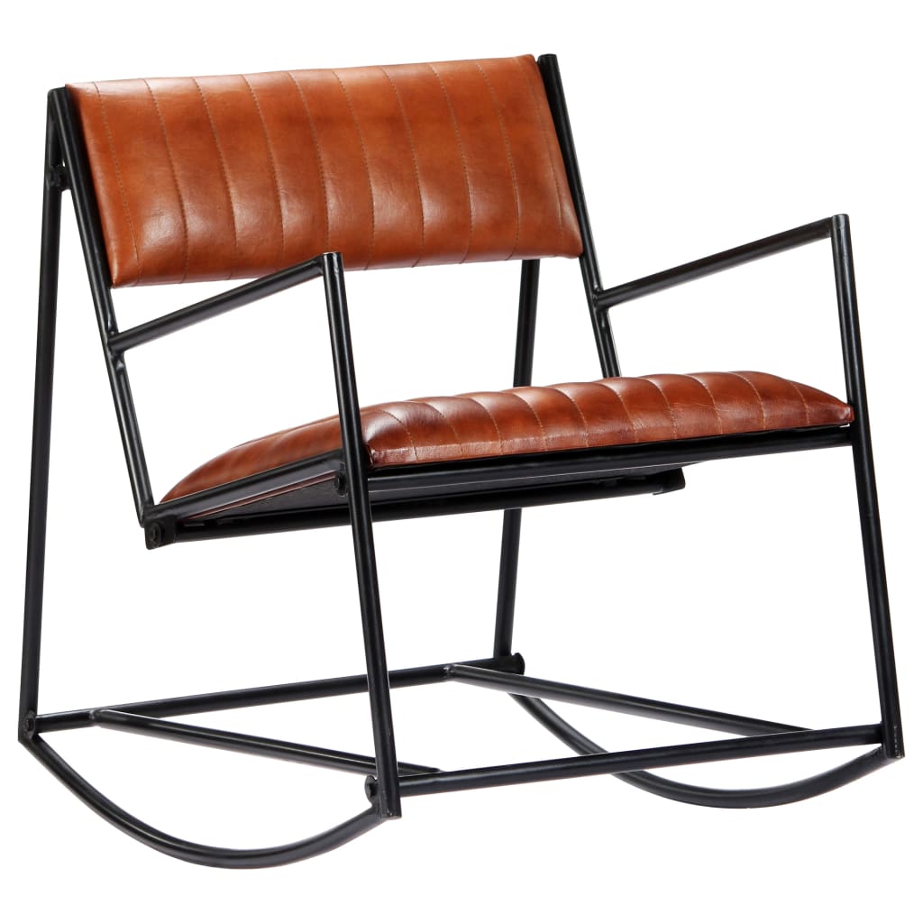 Rocking Chair Real Leather