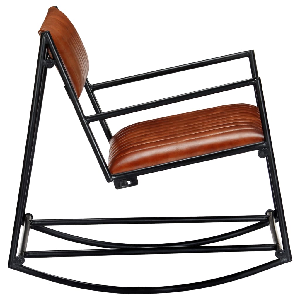 Rocking Chair Real Leather