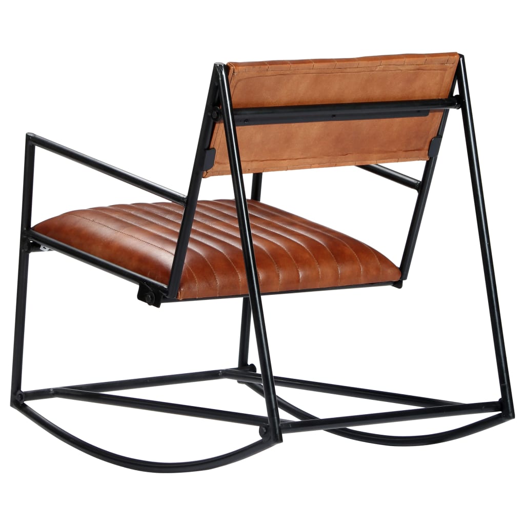 Rocking Chair Real Leather