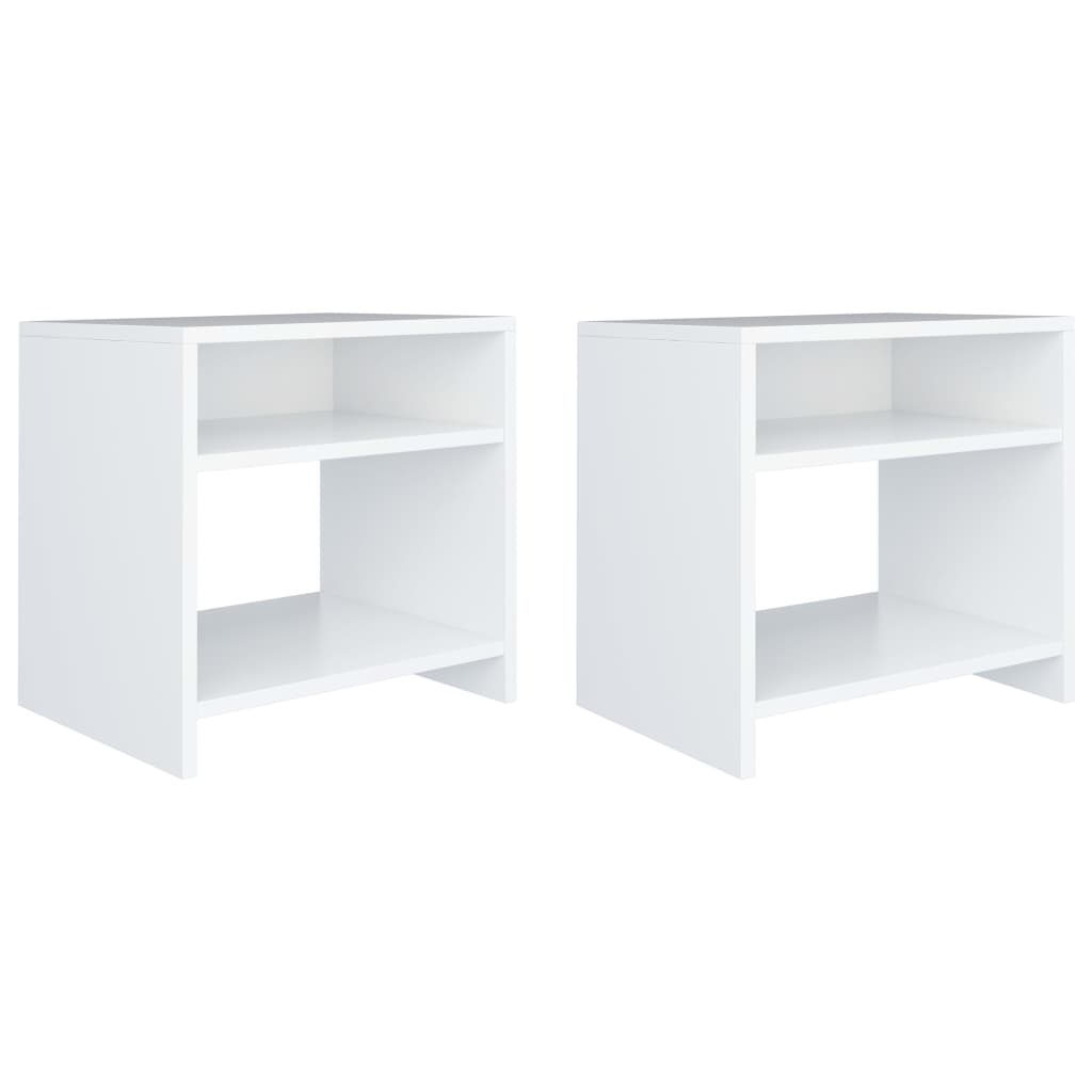 Bedside Cabinets 2 Pcs 40X30X40 Cm Engineered Wood