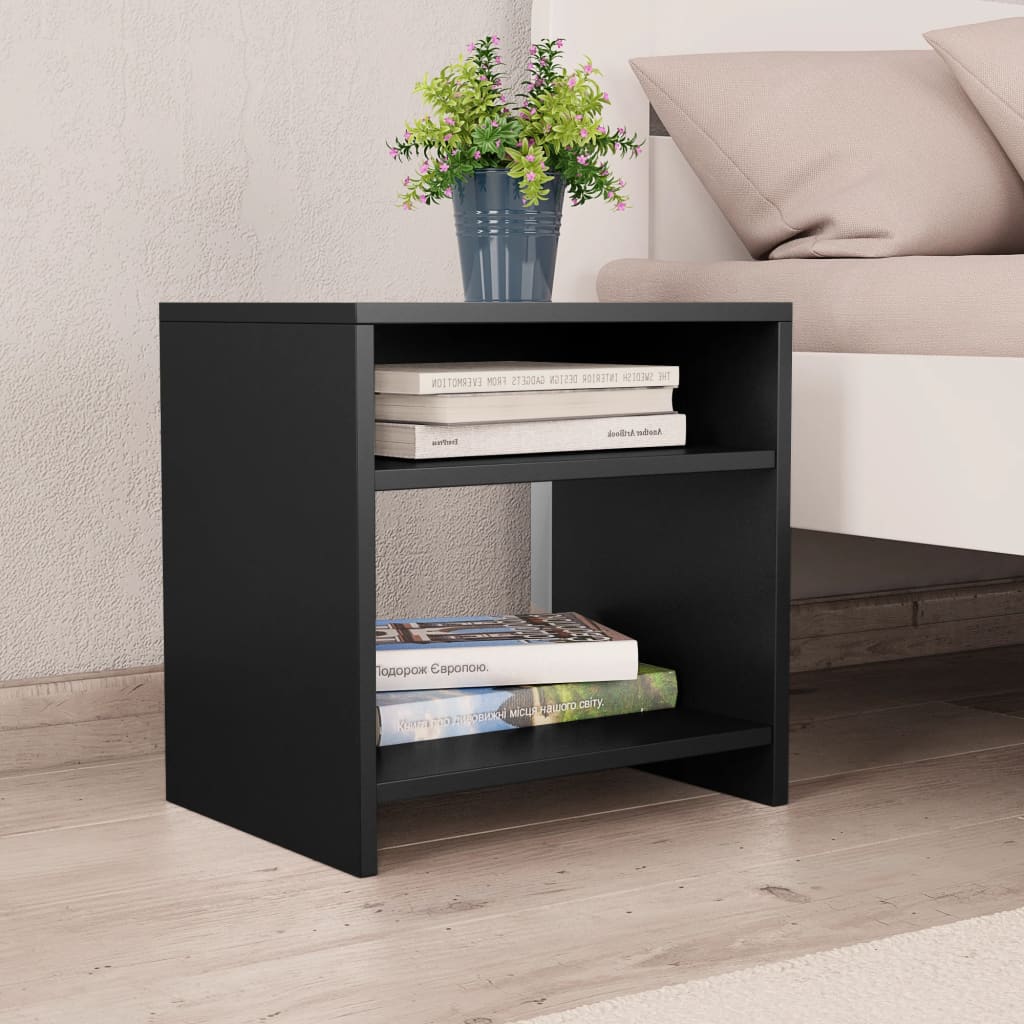 Bedside Cabinets 2 Pcs 40X30X40 Cm Engineered Wood