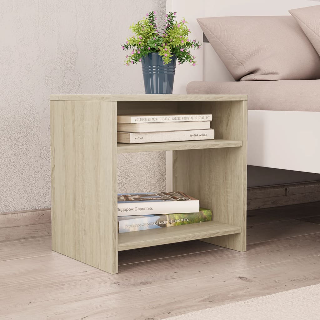 Bedside Cabinets 2 Pcs 40X30X40 Cm Engineered Wood
