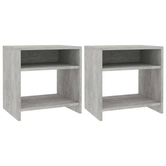 Bedside Cabinets 2 Pcs 40X30X40 Cm Engineered Wood