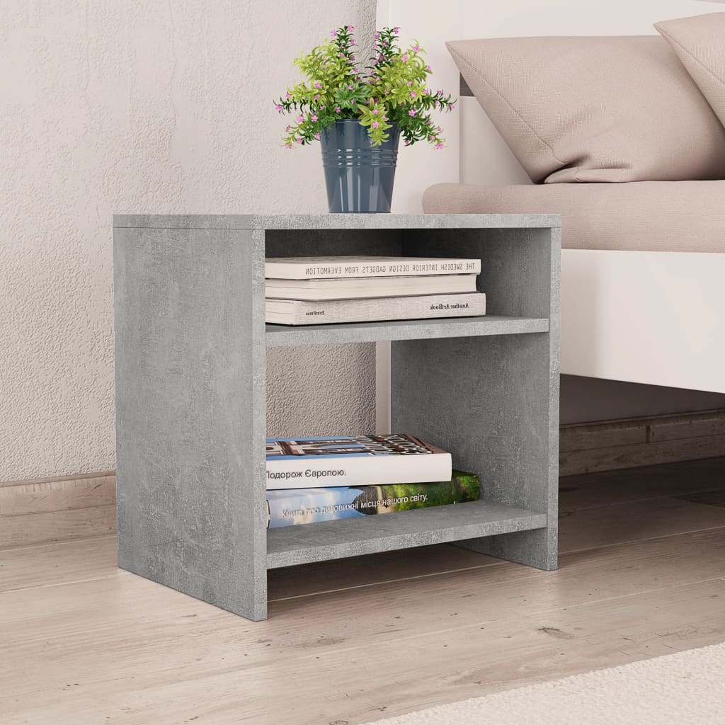 Bedside Cabinets 2 Pcs 40X30X40 Cm Engineered Wood