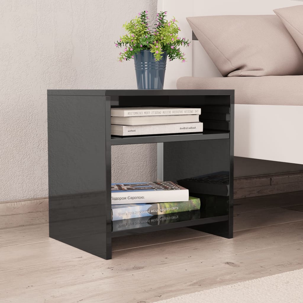 Bedside Cabinets 2 Pcs 40X30X40 Cm Engineered Wood