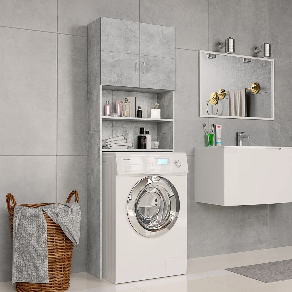 Washing Machine Cabinet 64X25.5X190 Cm
