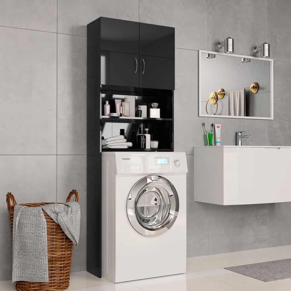 Washing Machine Cabinet 64X25.5X190 Cm