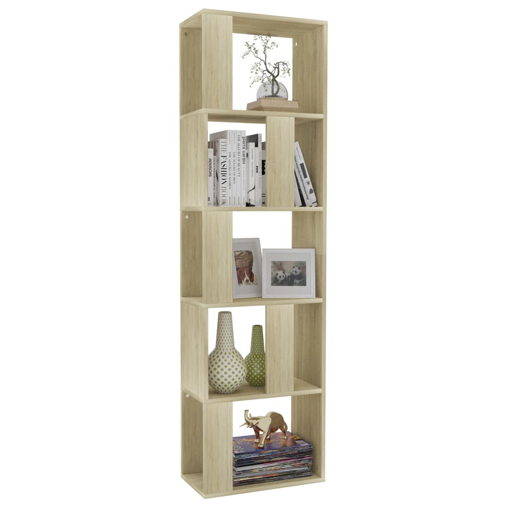Book Cabinet/Room Divider 45X24X159 Cm Engineered Wood