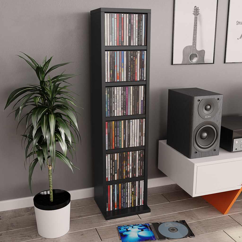 Cd Cabinet 21X20X88 Cm Engineered Wood