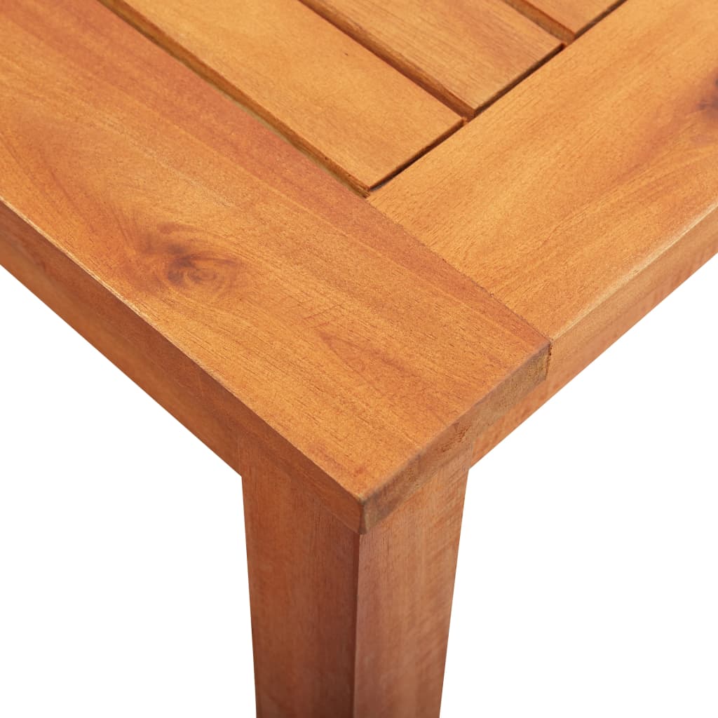 Garden Table Solid Acacia Wood
