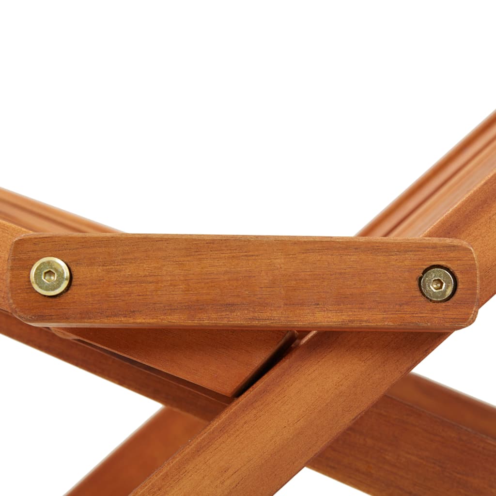 Folding Outdoor Lounge Chairs 2 Pcs Solid Acacia Wood