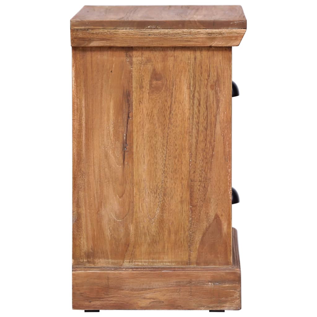 Bedside Cabinet 40X30X50 Cm Solid Teak