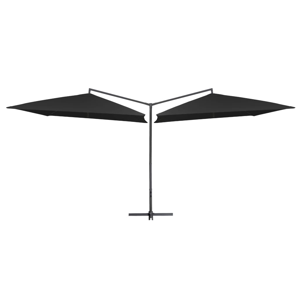 Double Parasol With Steel Pole 250X250 Cm
