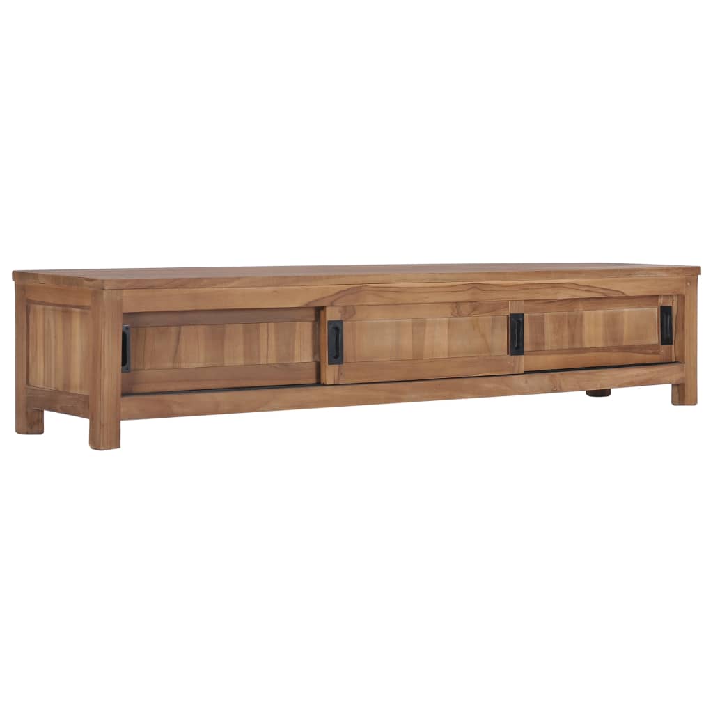 Tv Cabinet 150X30X30 Cm Solid Teak Wood