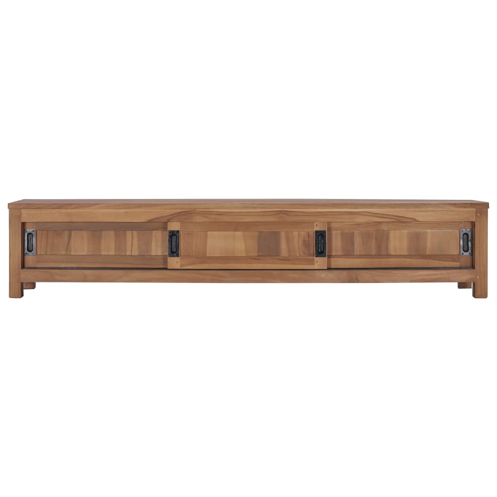 Tv Cabinet 150X30X30 Cm Solid Teak Wood