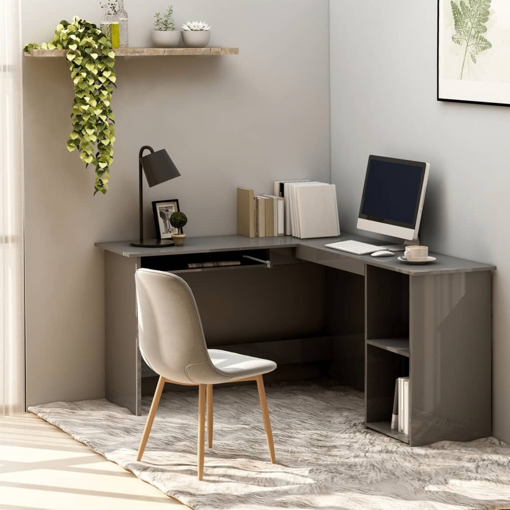 Corner Desk 120X140X75 Cm Engineered Wood