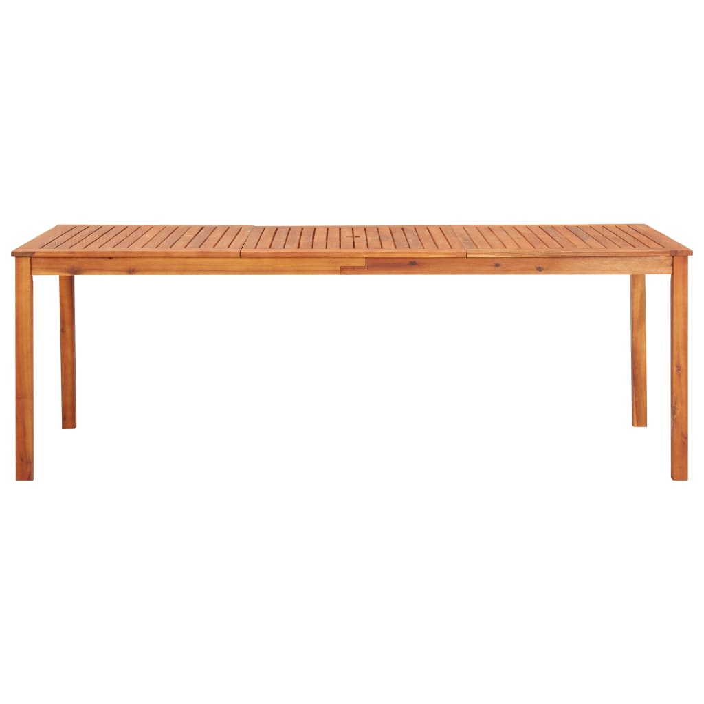 7 Piece Outdoor Dining Set With Cushions Solid Wood Acacia