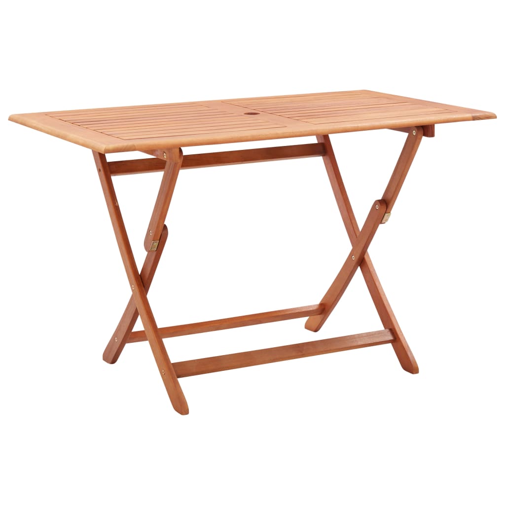 5 Piece Outdoor Dining Set Solid Eucalyptus Wood