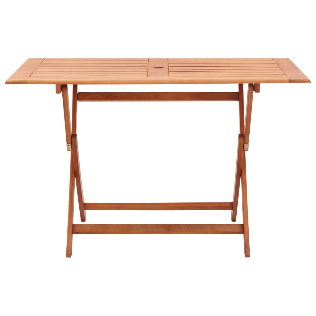 5 Piece Outdoor Dining Set Solid Eucalyptus Wood