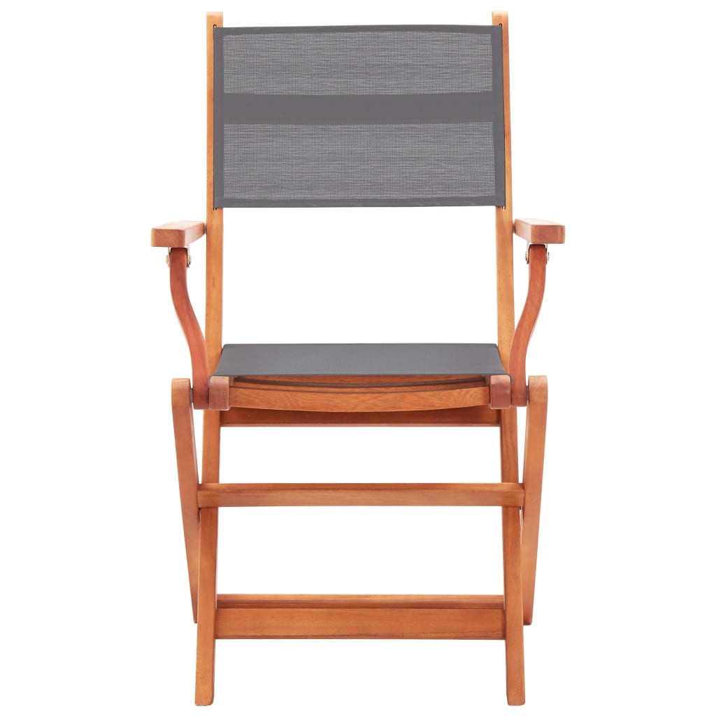 5 Piece Outdoor Dining Set Solid Eucalyptus Wood