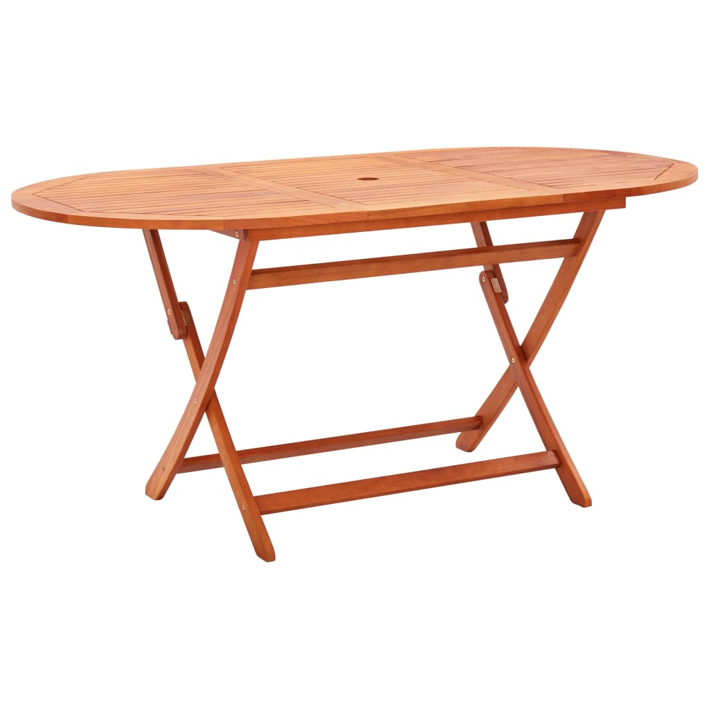9 Piece Outdoor Dining Set Solid Eucalyptus Wood And Textilene