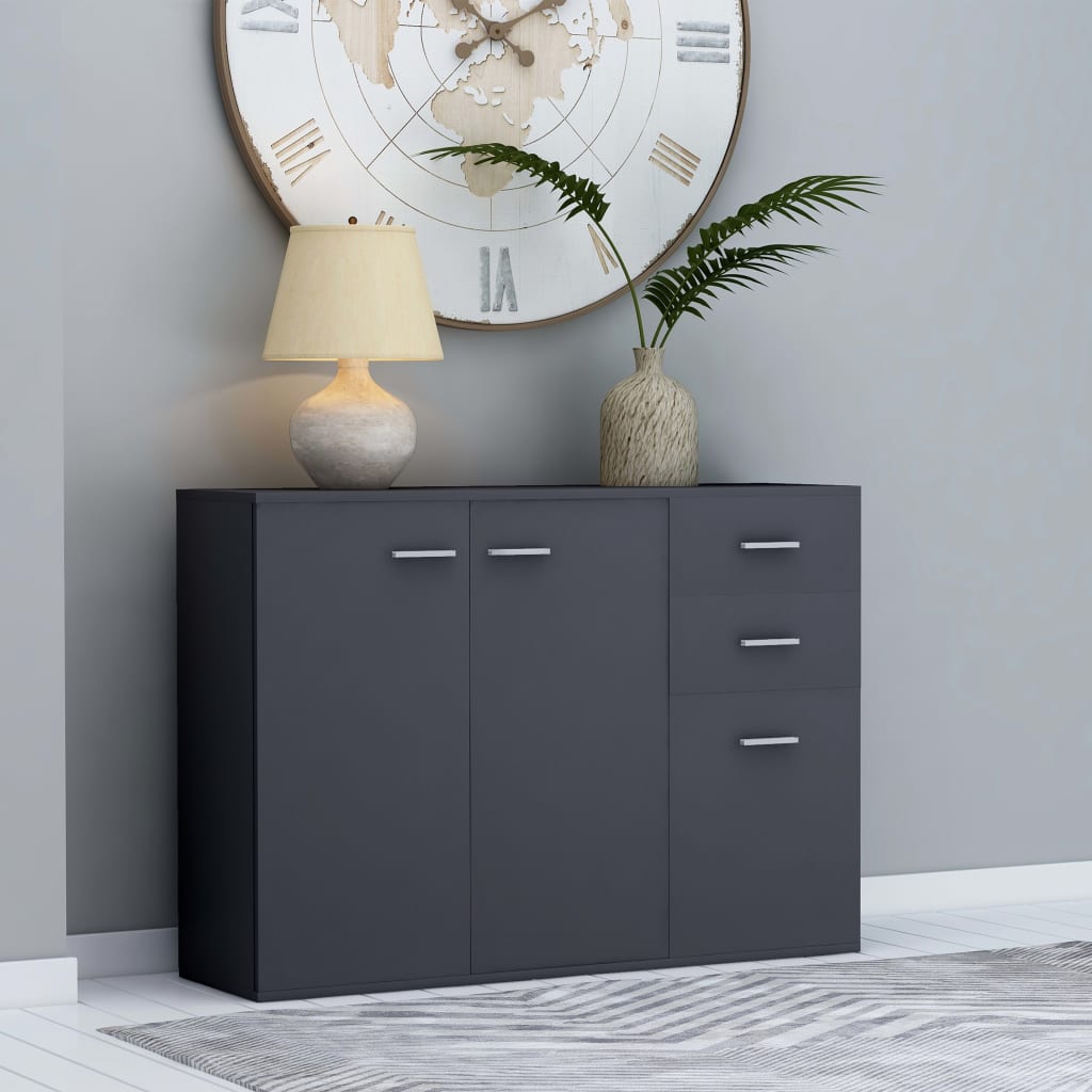 Sideboard 105X30X75 Cm Engineered Wood