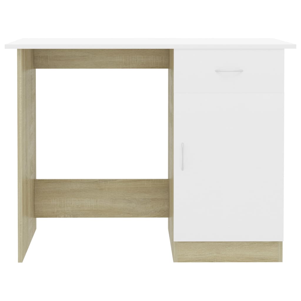 Desk 100X50X76 Cm Engineered Wood